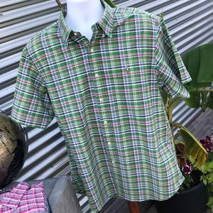 PRL - S/S PLAID OXFORD B/D